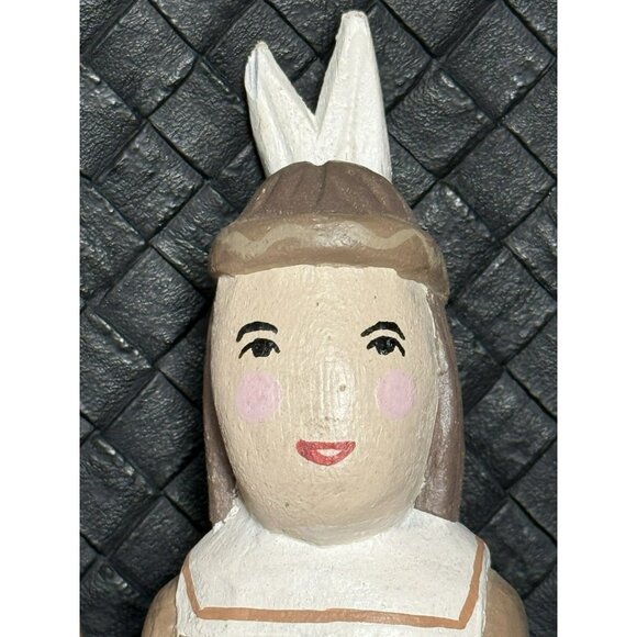 Midwest Importers of Cannon Falls Pilgrims Thanksgiving Figures 10 Inch - Picture 11 of 12